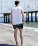 Hurley ハーレー メンズ ラッシュガード ノースリーブ マッスルタンク ワンポイント UVカット 吸水速乾 MRG2310034(BLK-S)