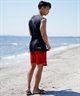 Hurley ハーレー メンズ ラッシュガード ノースリーブ マッスルタンク ワンポイント UVカット 吸水速乾 MRG2310034(BLK-S)