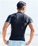 【クーポン対象】BILLABONG ビラボン HI NECK SS メンズ ラッシュガード Tシャツ 半袖 ハイネック UVカット BE011-850(BLK-M)