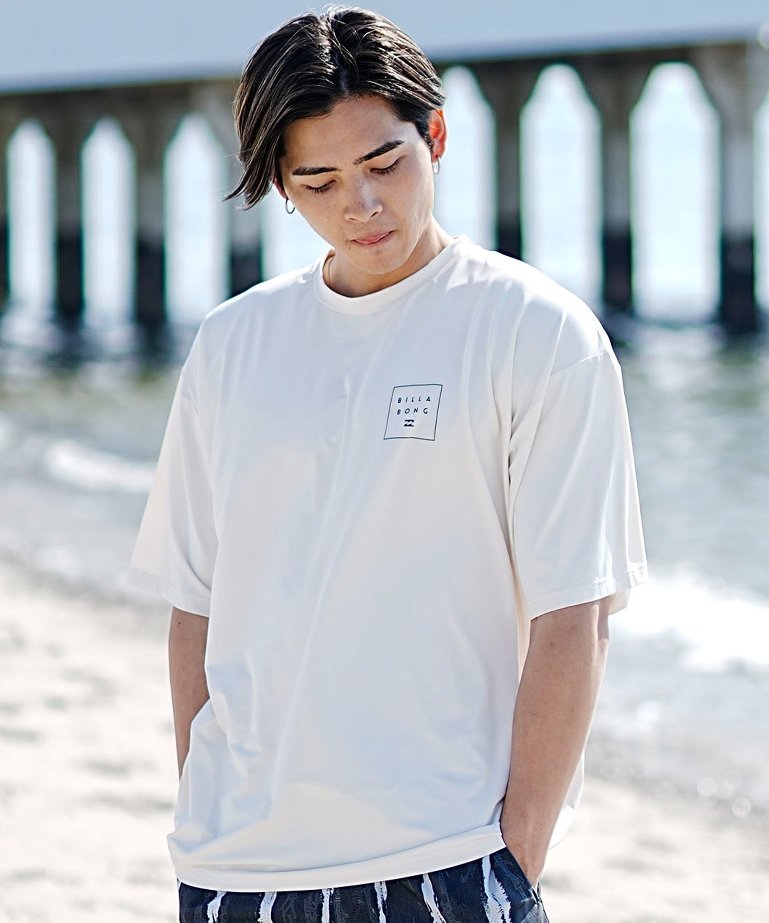 BILLABONG ビラボン メンズ 半袖 ラッシュガード Tシャツ バック