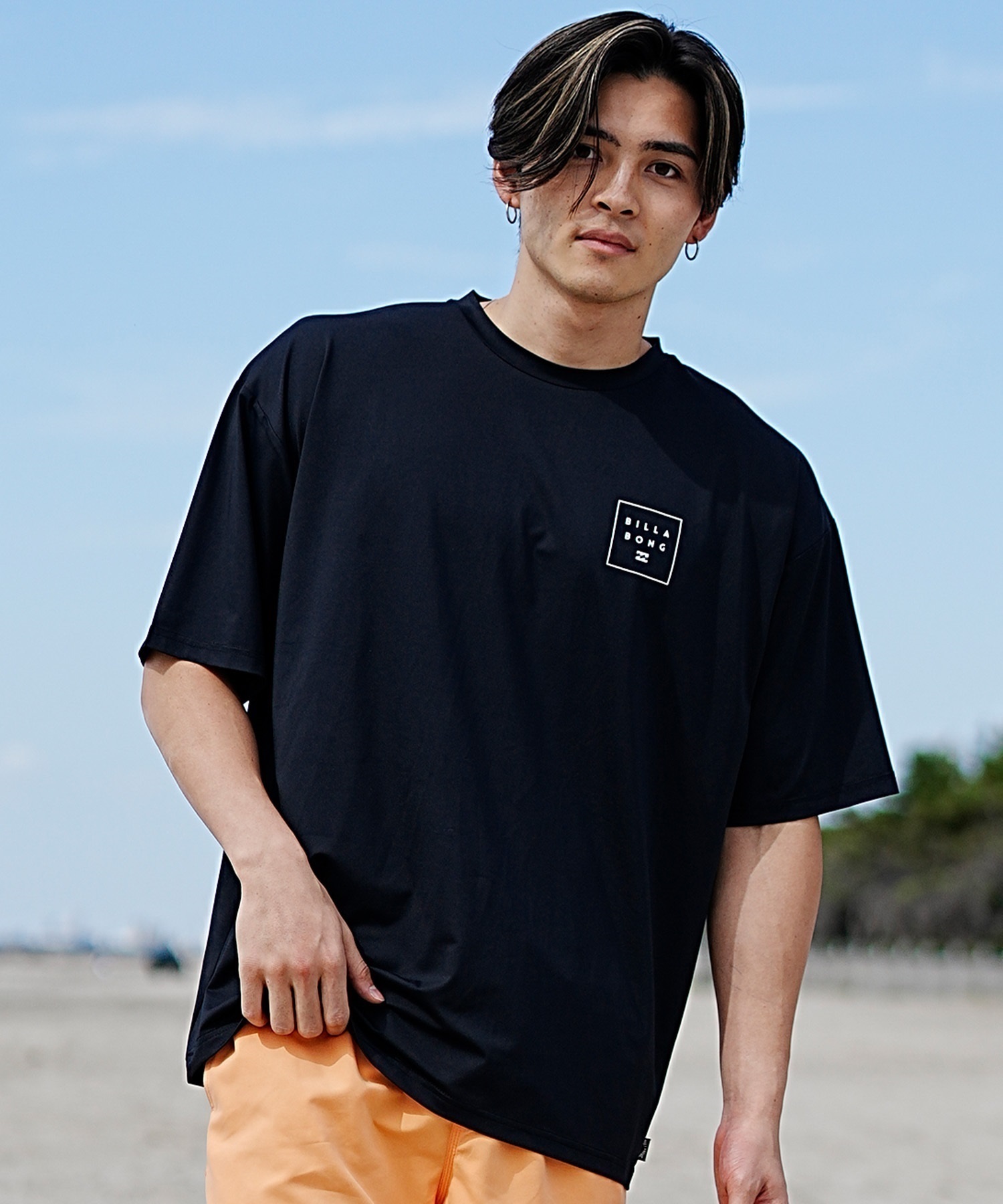 BILLABONG ビラボン メンズ 半袖 ラッシュガード Tシャツ バック