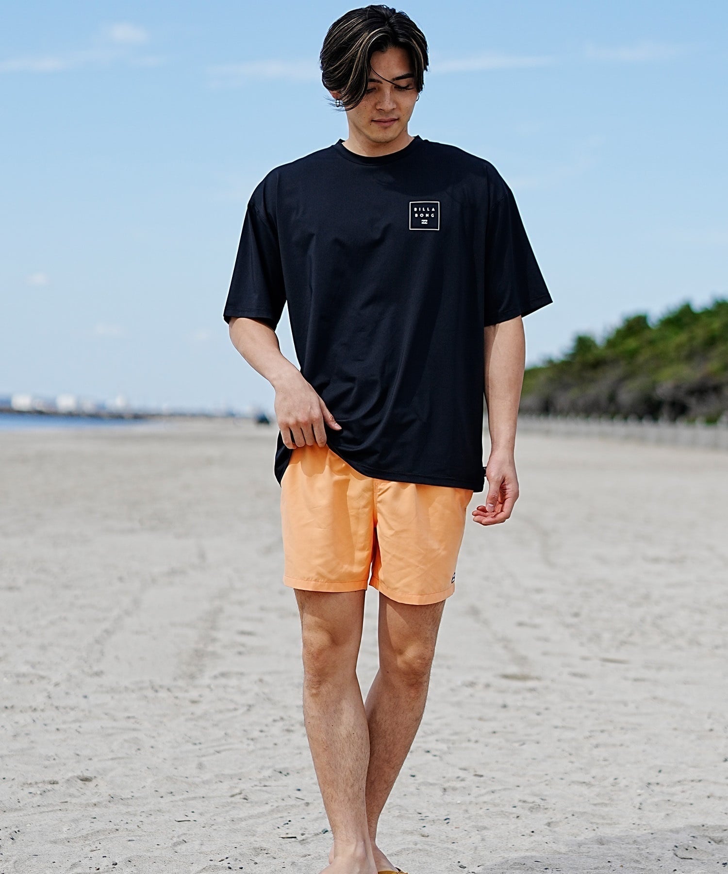 BILLABONG ビラボン メンズ 半袖 ラッシュガード Tシャツ バック