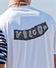 【マトメガイ対象】VOLCOM ボルコム メンズ ラッシュガード Tシャツ 半袖 水着 UVカット バックプリント A9112404(WHT-S)