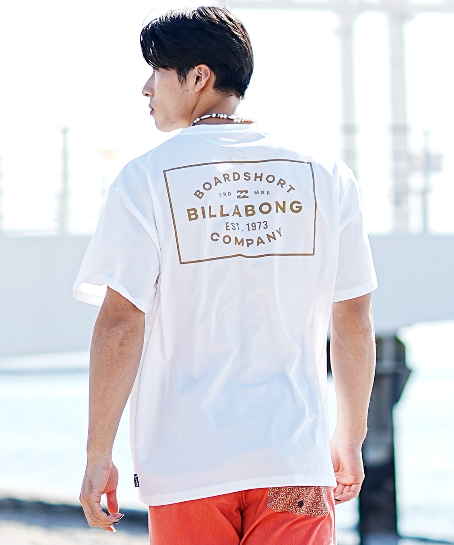 【クーポン対象】BILLABONG ビラボン メンズ 半袖ラッシュガード ユーティリティ 水陸両用 UVケア BE011-858(IND-M)