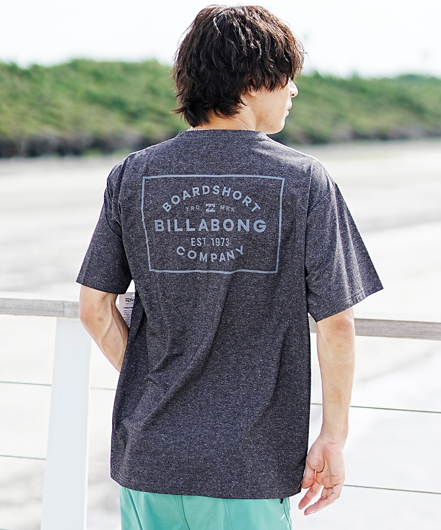 BILLABONG ビラボン メンズ 半袖ラッシュガード ユーティリティ 水陸両用 UVケア BE011-858(TYE-M)