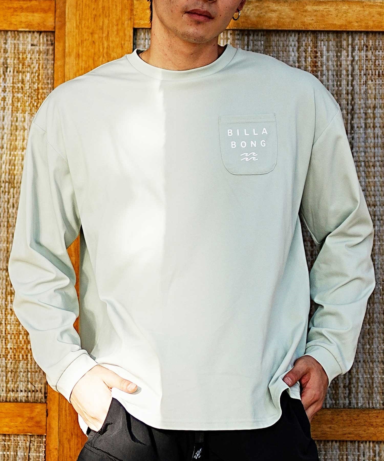 BILLABONG ビラボン メンズ 長袖 ラッシュガード ユーティリティ 水陸両用 UVカット 速乾 BE011-862(RAV-M)