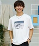 【マトメガイ対象】QUIKSILVER クイックシルバー メンズ ラッシュガード Tシャツ 半袖 水着 UVカット PHOTO 24 SS QLY241629M ムラサキスポーツ限定(WHT1-M)