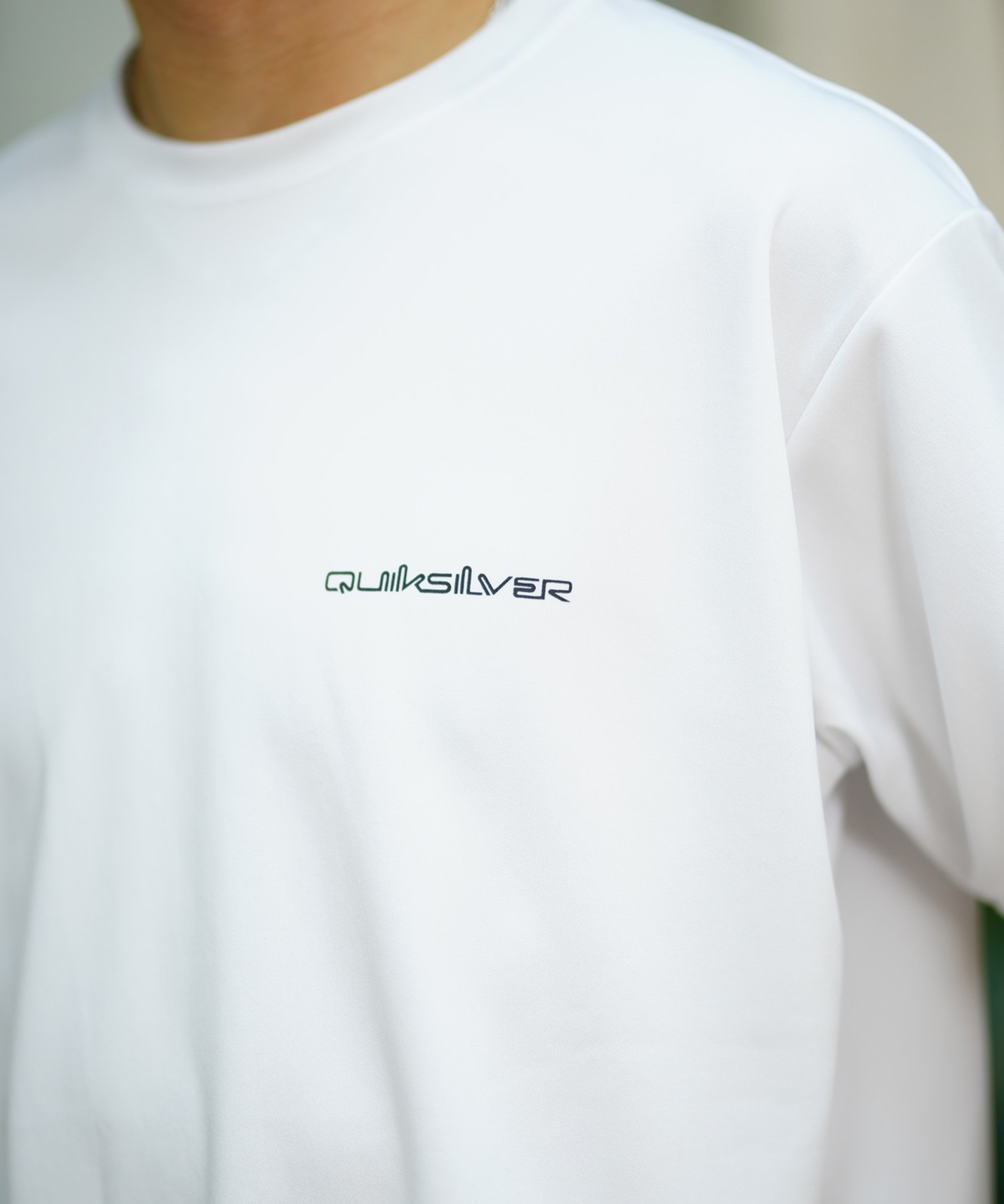 【マトメガイ対象】QUIKSILVER クイックシルバー メンズ ラッシュガード Tシャツ 半袖 水着 UVカット PHOTO 24 SS QLY241629M ムラサキスポーツ限定(BLK1-M)