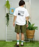 QUIKSILVER クイックシルバー メンズ ラッシュガード Tシャツ 半袖 水着 UVカット PHOTO 24 SS QLY241629M ムラサキスポーツ限定(BLK2-M)