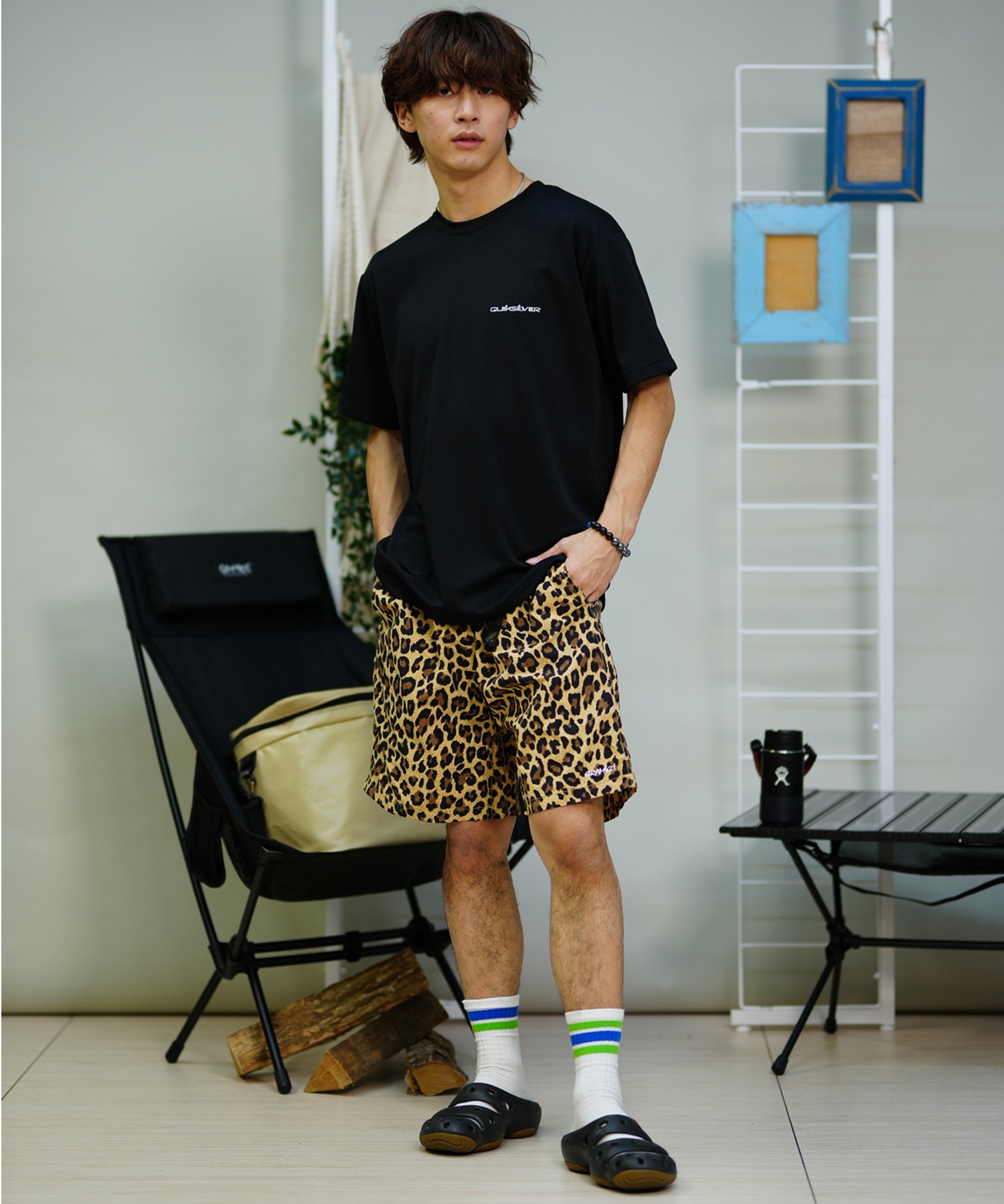 QUIKSILVER クイックシルバー メンズ ラッシュガード Tシャツ