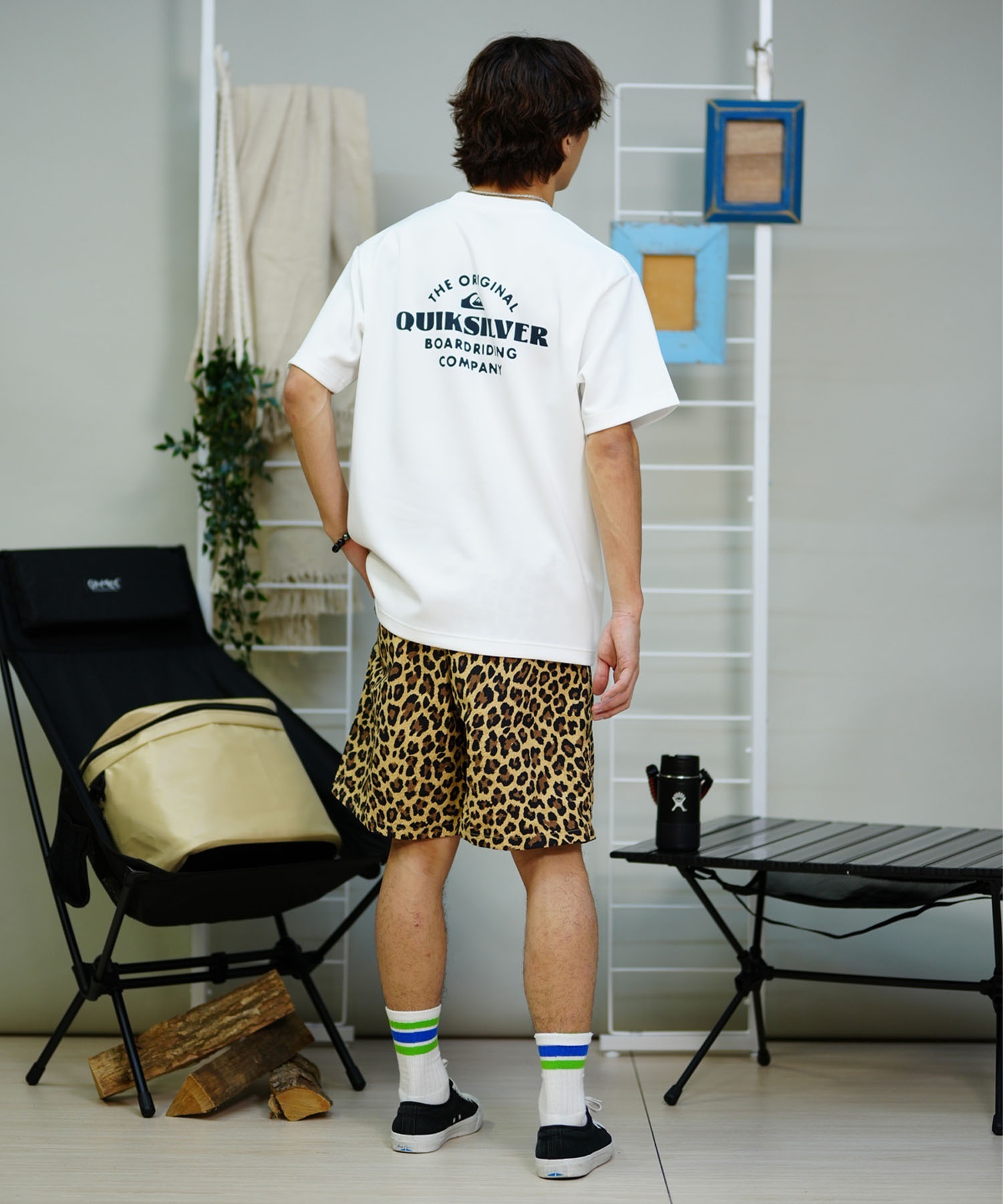 QUIKSILVER クイックシルバー メンズ 半袖ラッシュガード UVケア