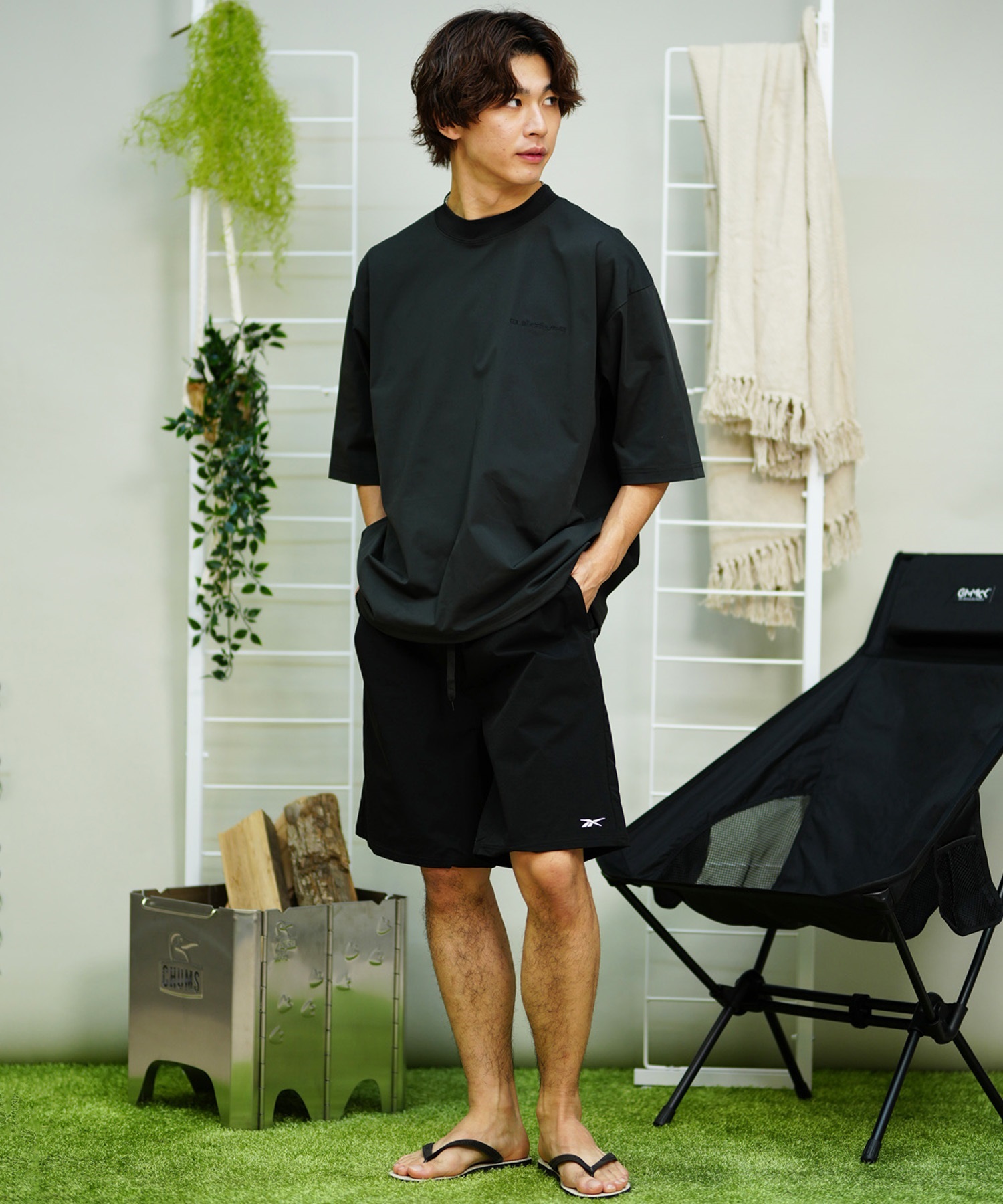 ★QUIKSILVER★ メンズ ラッシュガード 半袖 /アウトドア QUIKSILVER クイックシルバー メンズ ラッシュガード Tシャツ