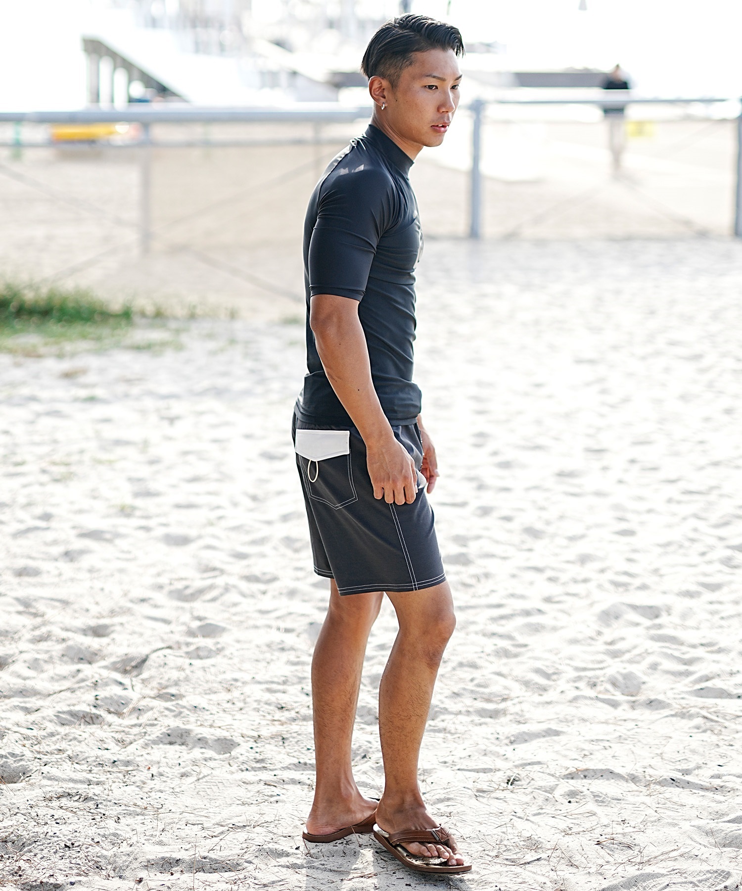 QUIKSILVER クイックシルバー メンズ ラッシュガード 半袖 T