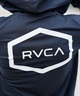 【クーポン対象】RVCA ルーカ メンズ ラッシュガード ユーティリティ 水陸両用パーカー フルジップパーカー BE041-800(WHT-S)