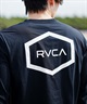 【マトメガイ対象】RVCA ルーカ HEX SURF LS メンズ ラッシュガード 長袖 Tシャツ ロンT 水陸両用 ユーティリティ UVカット BE041-801(WHT-S)