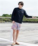 RVCA ルーカ HEX SURF LS メンズ ラッシュガード 長袖 Tシャツ ロンT 水陸両用 ユーティリティ UVカット BE041-801(WHT-S)