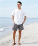 【マトメガイ対象】RVCA ルーカ メンズ ラッシュガード 半袖 Tシャツ ユーティリティ 水陸両用 バックプリント BE041-802(BLK-S)