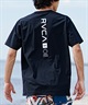 【マトメガイ対象】RVCA ルーカ メンズ 半袖 Tシャツ バックプリント ラッシュガード UVカット 水着 水陸両用 ユーティリティ BE041-804(WHT-S)