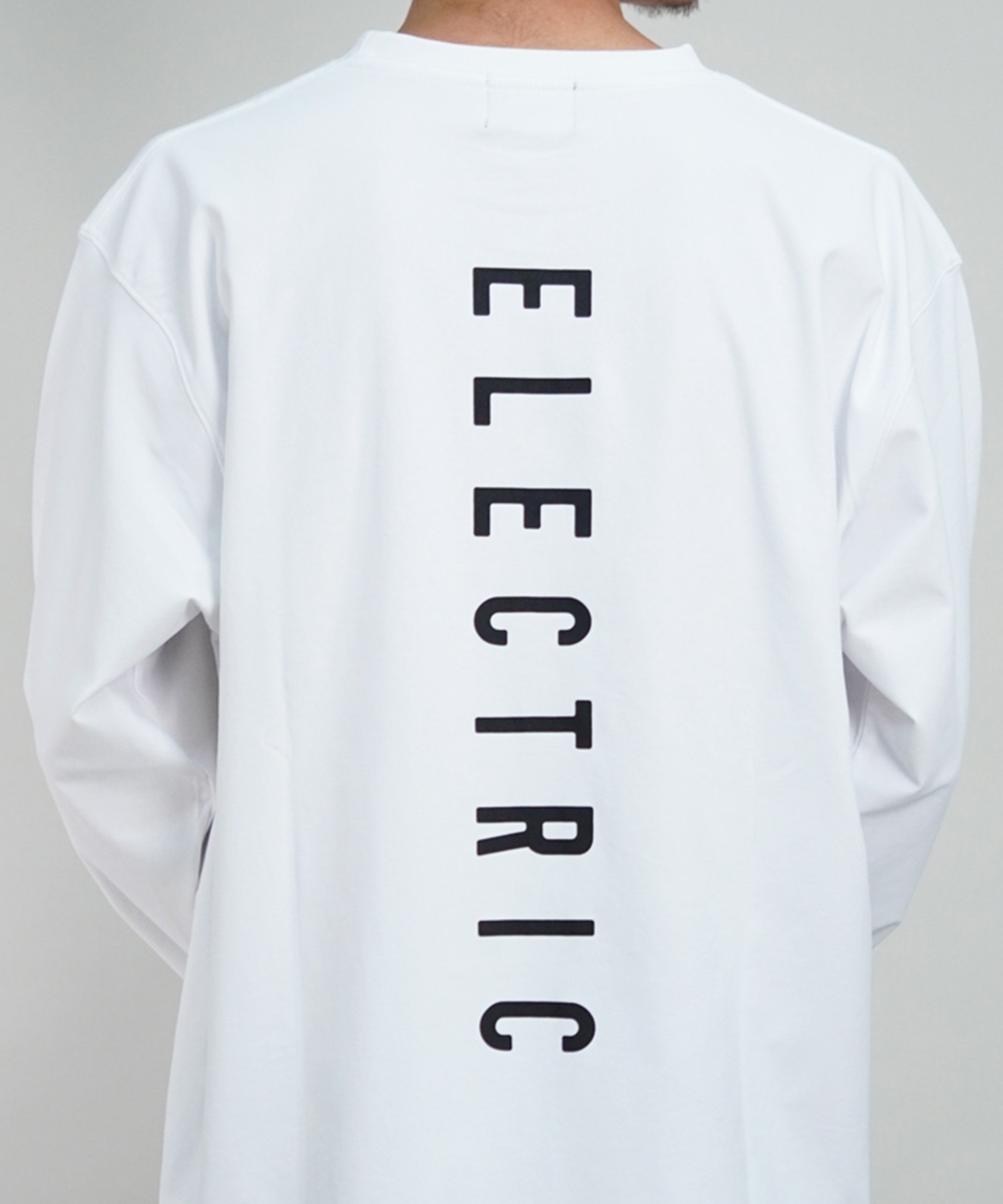 【マトメガイ対象】Electric エレクトリック メンズ 長袖ラッシュガード 水陸両用 ユーティリティ 長袖Tシャツ E24STM01 ムラサキスポーツ限定(W/BK-M)