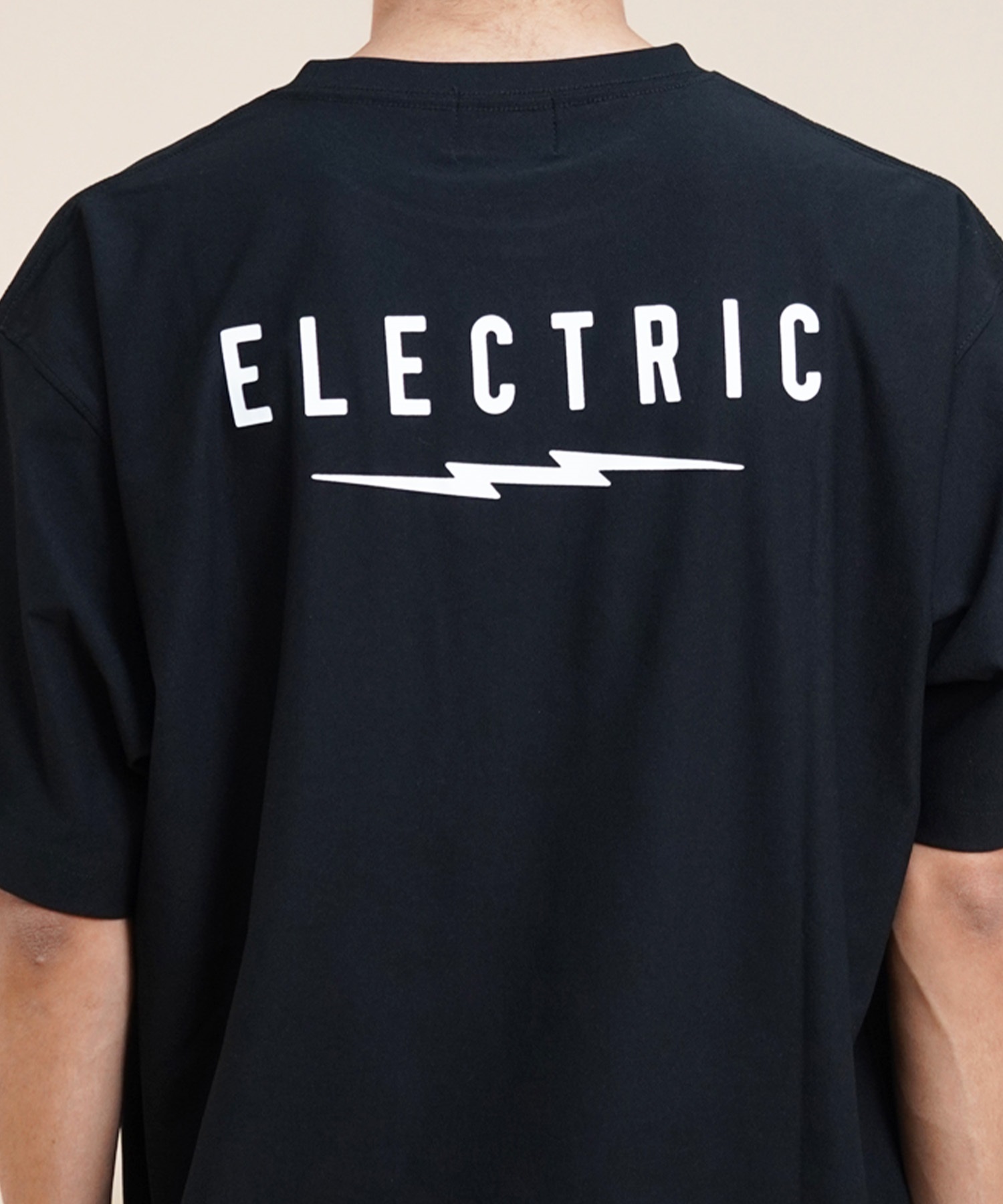 【マトメガイ対象】Electric エレクトリック メンズ 半袖ラッシュガード 水陸両用 ユーティリティ 半袖Tシャツ E24STM02 ムラサキスポーツ限定(BK/W-M)