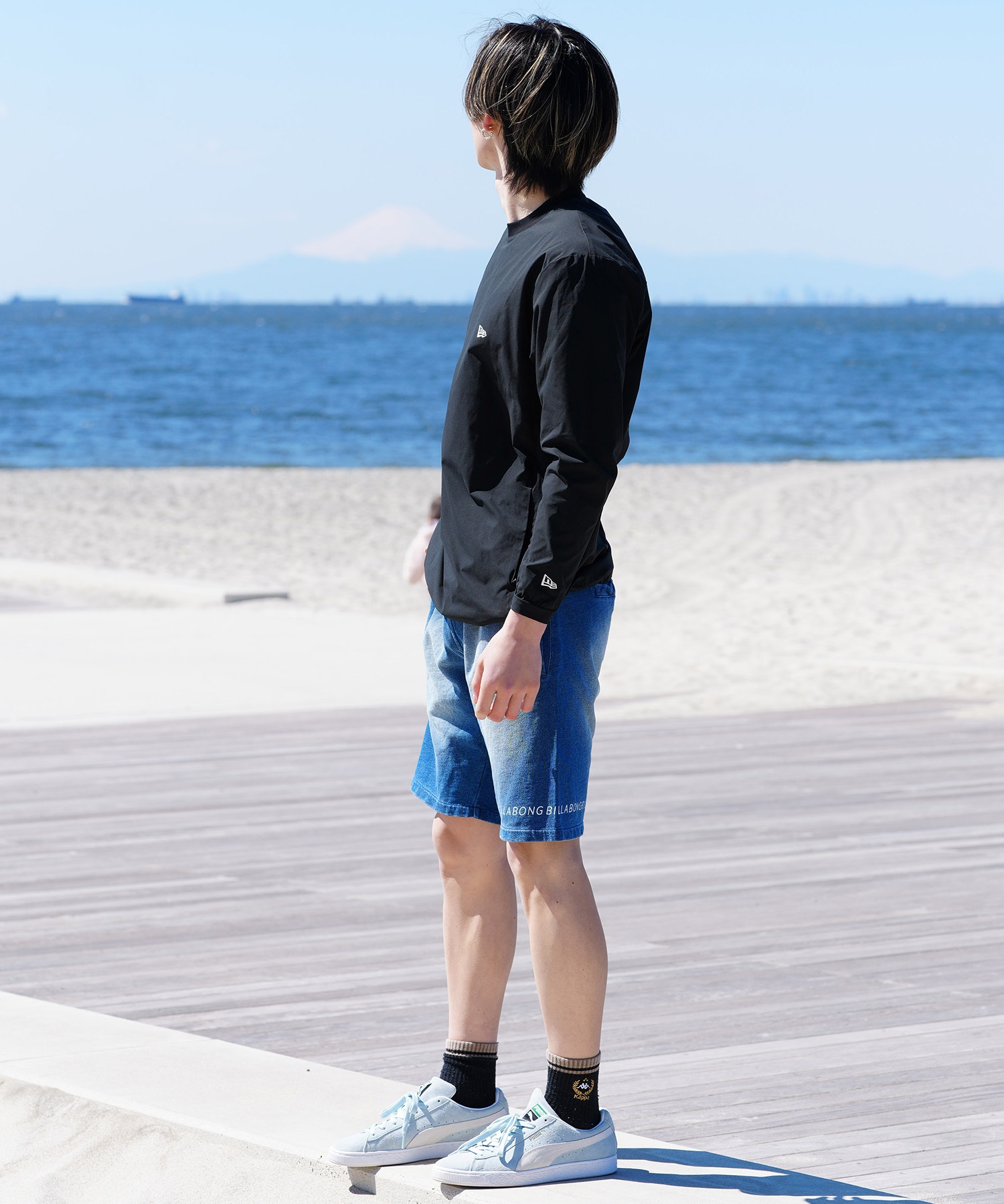 NEW ERA ニューエラ メンズ 長袖ラッシュガード ユーティリティ 水陸