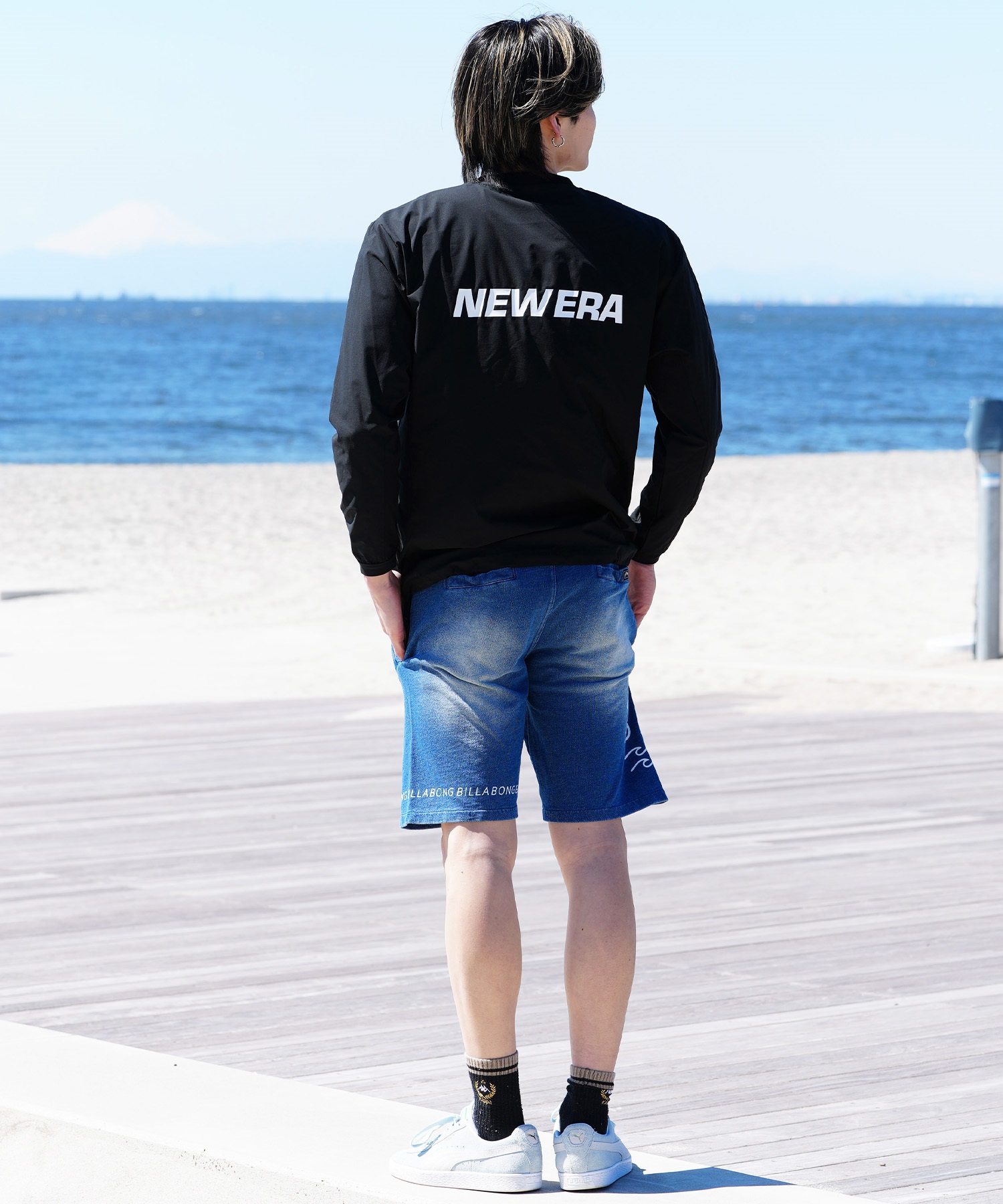 NEW ERA ニューエラ メンズ 長袖ラッシュガード ユーティリティ 水陸