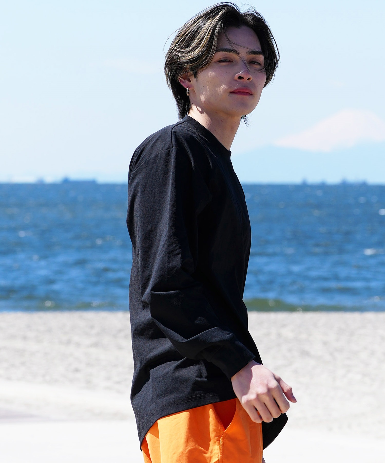 NEW ERA ニューエラ メンズ 長袖Tシャツ 長袖ラッシュガード