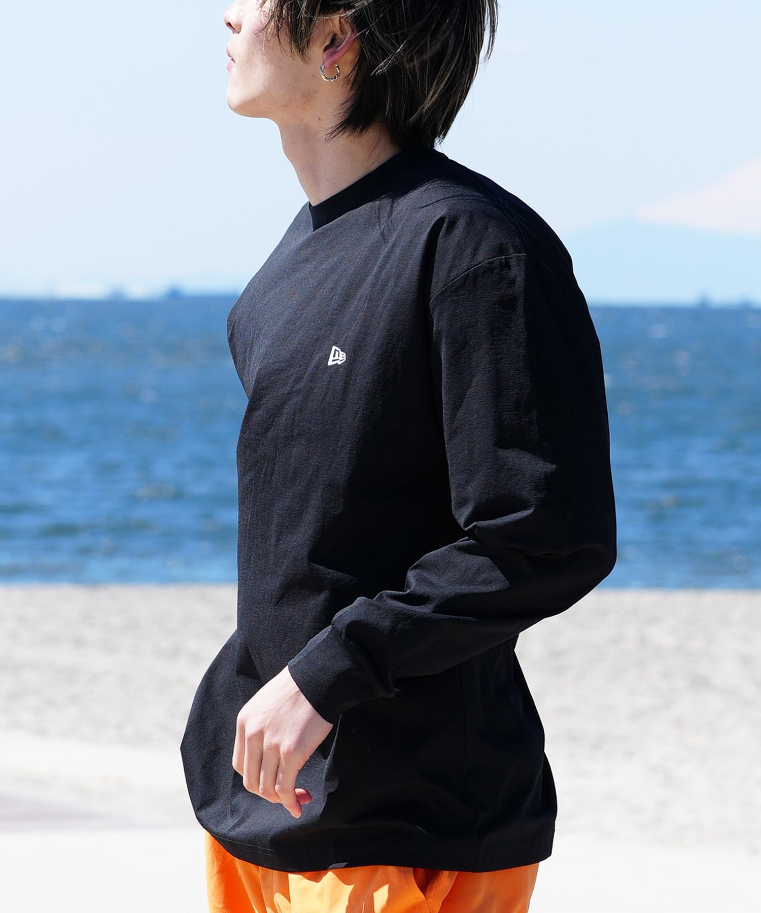 NEW ERA ニューエラ メンズ 長袖Tシャツ 長袖ラッシュガード