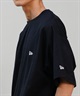 NEW ERA ニューエラ メンズ 半袖 Tシャツ ラッシュガード 水陸両用 ユーティリティ バックプリント 吸汗速乾 UVケア 14334754(BLK-M)