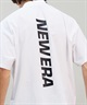【ムラサキスポーツ限定】 NEW ERA ニューエラ メンズ 半袖 Tシャツ ラッシュガード 水陸両用 ユーティリティ バックプリント 吸汗速乾 UVケア 14334755(WHI-M)