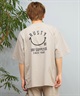 RUSTY ラスティー メンズ ラッシュガード 半袖 Tシャツ バックプリント ユーティリティ 水陸両用 UVカット 914473(KHA-M)