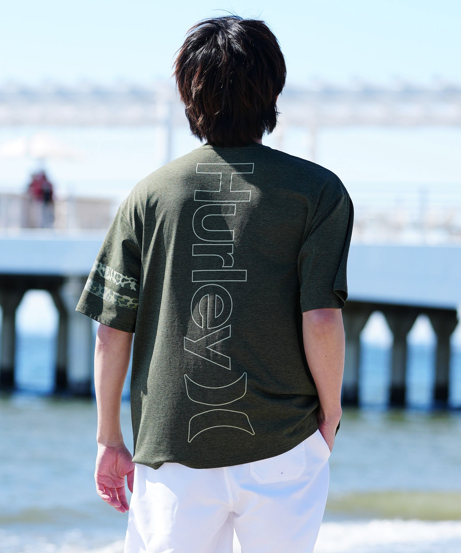 Hurley ハーレー PHANTOM OVERSIZE LEOPAD BLOCK PARTY メンズ