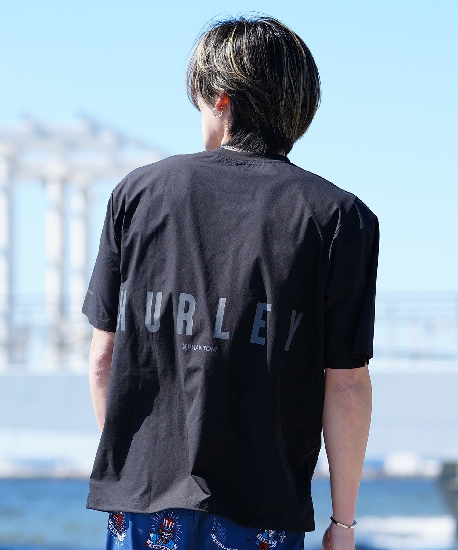 M 送料無料 FCRB 24SS Hurley TEAM SWIM SHORTS