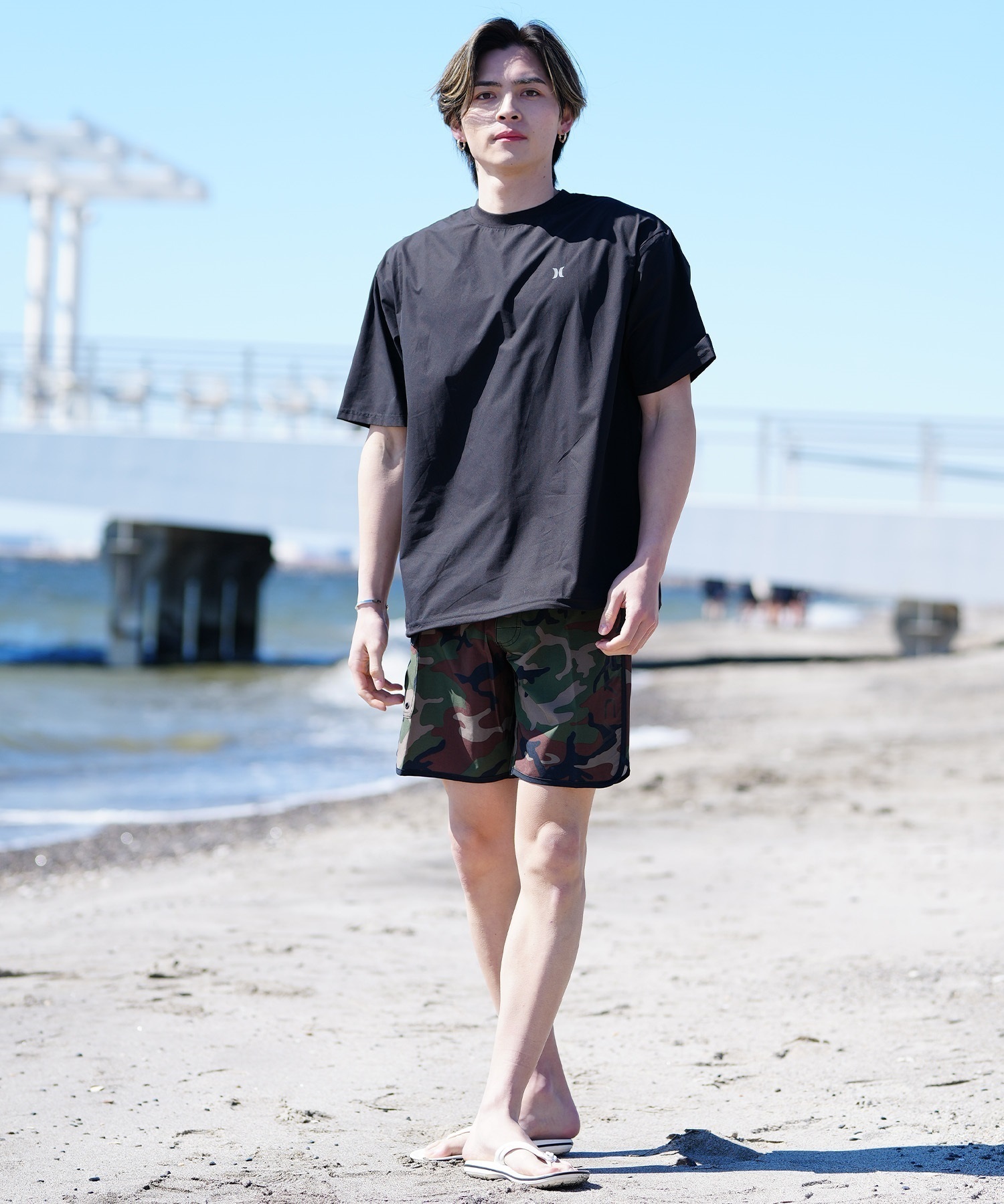 Hurley ハーレー PHANTOM WOVEN SHORT SLEEVE メンズ ラッシュ