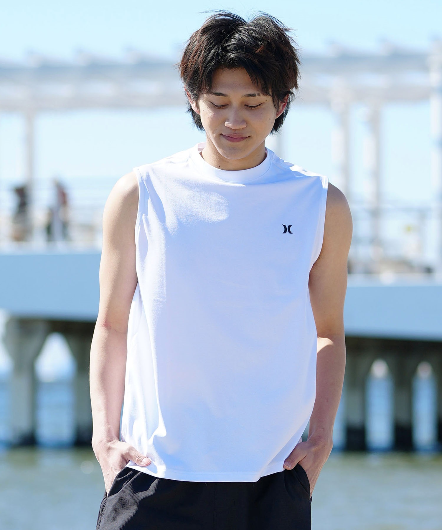 Hurley ハーレー PHANTOM LEOPAD SQUARE SLEEVELESS メンズ
