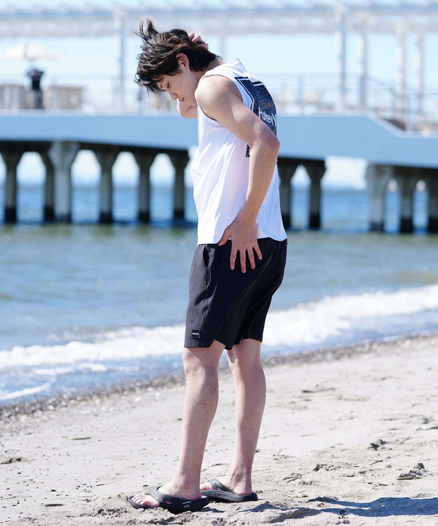 Hurley ハーレー PHANTOM LEOPAD SQUARE SLEEVELESS メンズ