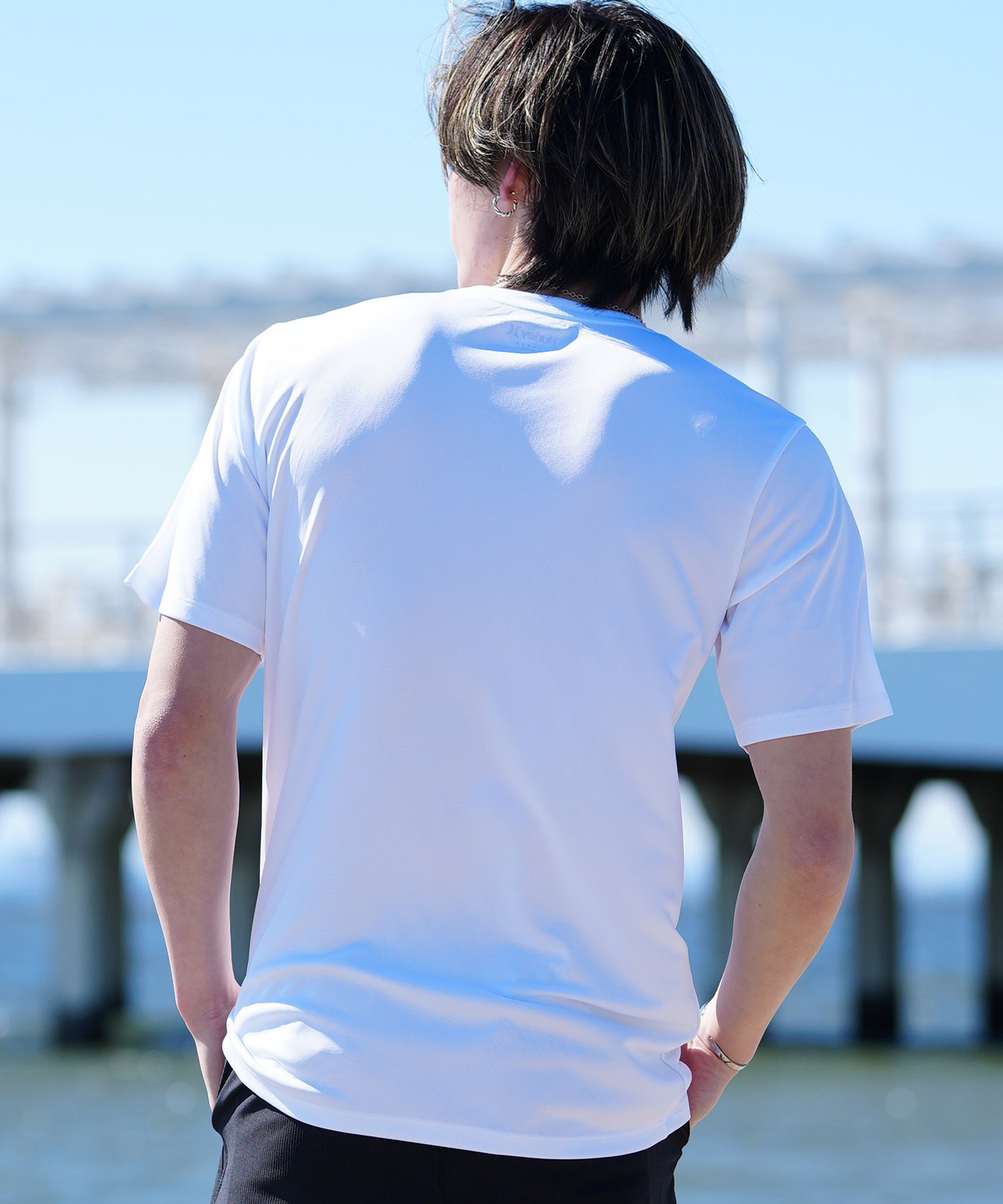 Hurley ハーレー メンズ 半袖Tシャツ ラッシュガード 水陸両用