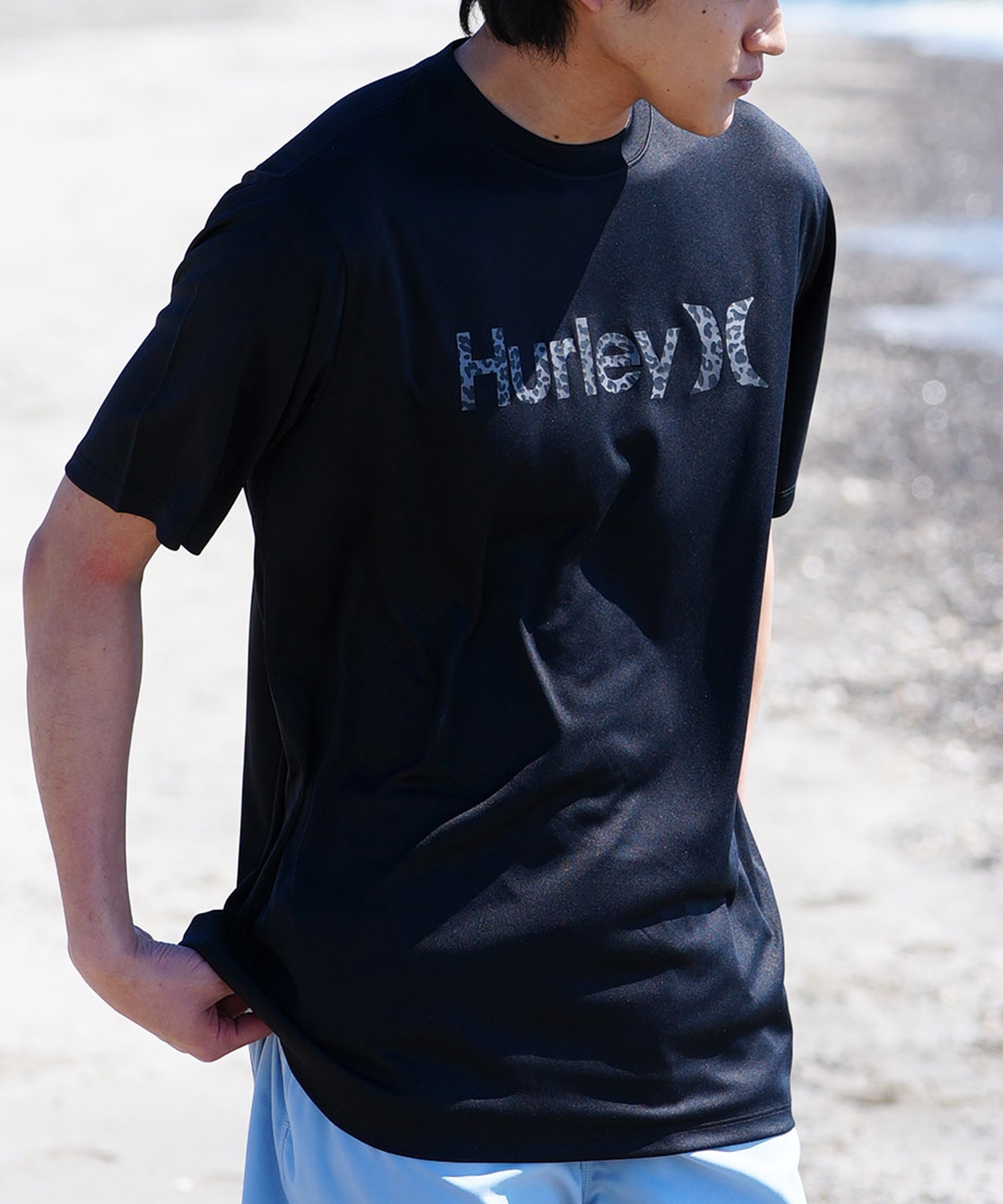 Hurley ハーレー メンズ 半袖Tシャツ ラッシュガード 水陸両用
