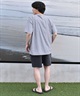 DEAR LAUREL ディアローレル メンズ ラッシュガード ショートスリーブ 半袖 Tシャツ UVカット D24S4316 ムラサキスポーツ限定(GY-M)