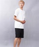 LOST ロスト メンズ ラッシュガード Tシャツ 半袖 バックプリント 水陸両用 ユーティリティ UVカット L24SS-U ムラサキスポーツ限定(WHT-M)