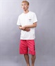 LOST ロスト メンズ ラッシュガード Tシャツ 半袖 バックプリント 水陸両用 ユーティリティ UVカット L24SS-U ムラサキスポーツ限定(WHT-M)