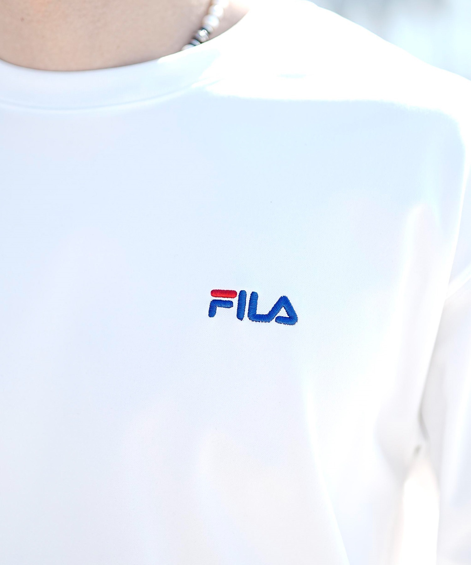 FILA フィラ メンズ ラッシュガード Tシャツ 長袖 ロンT ポケット付き 水陸両用 ユーティリティ UVカット 414904 ムラサキスポーツ限定(WT-M)