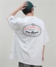 POLER ポーラー メンズ ラッシュガード Tシャツ 半袖 ロゴ バックプリント 水陸両用 ユーティリティ UVカット 249MCV0022 ムラサキスポーツ限定(OLV-M)