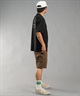POLER ポーラー メンズ ラッシュガード Tシャツ 半袖 ロゴ バックプリント 水陸両用 ユーティリティ UVカット 249MCV0022 ムラサキスポーツ限定(OLV-M)