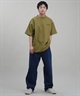 POLER ポーラー メンズ ラッシュガード Tシャツ 半袖 ロゴ バックプリント 水陸両用 ユーティリティ UVカット 249MCV0022 ムラサキスポーツ限定(OLV-M)