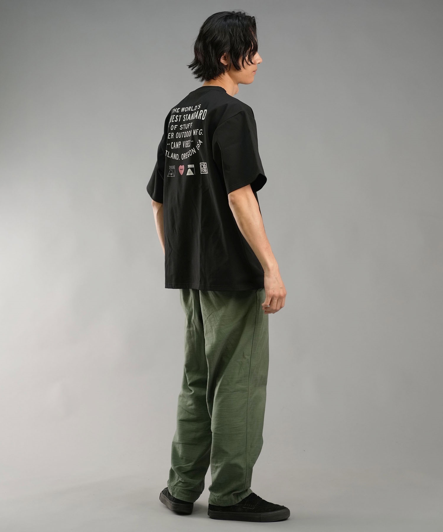 POLeR ポーラー 水陸両用 ラッシュガード Tシャツ キャンプ サーフィン POLeR tシャツ 「ムラサキスポーツ限定」POLER/ポーラー 水陸