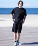 POLER ポーラー メンズ 半袖 Tシャツ ラッシュガード 水陸両用 UVカット 249MCV0024 ムラサキスポーツ限定(BLK-M)