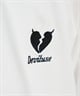 DEVILUSE デビルユース メンズ ラッシュガード 長袖 Tシャツ オーバーサイズ 水陸両用 ムラサキスポーツ限定 243OO1LT089DU(WHT-M)