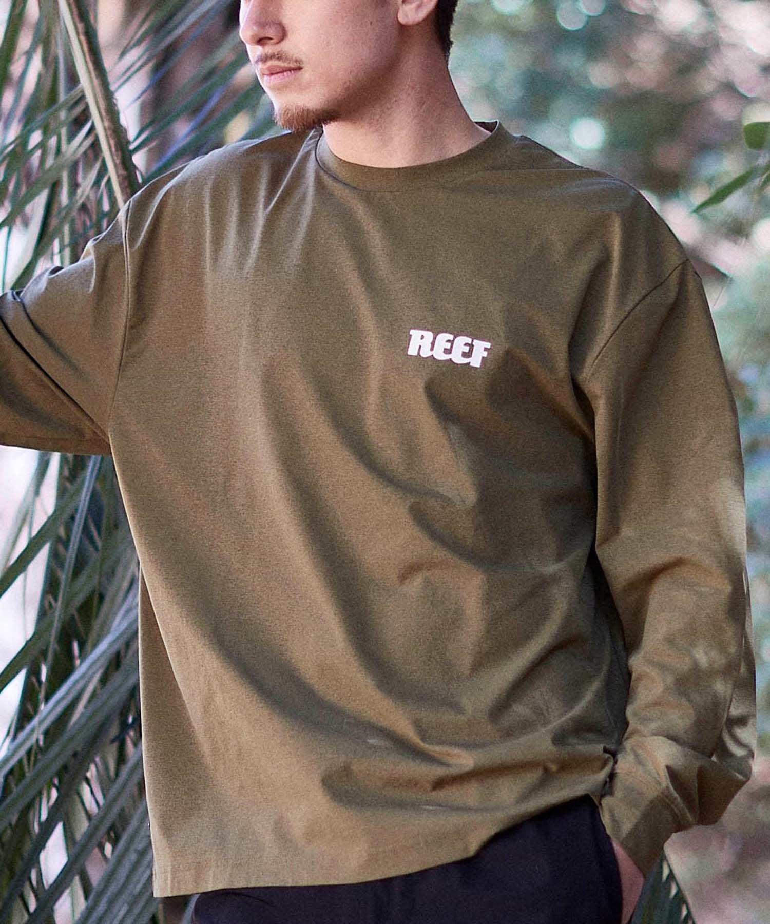 REEF リーフ メンズ 長袖 Tシャツ ラッシュガード 水陸両用