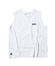REEF リーフ メンズ タンクトップ ラッシュガード 水陸両用 ユーティリティ UVケア ワンポイント RFTEM2322(WHT-M)